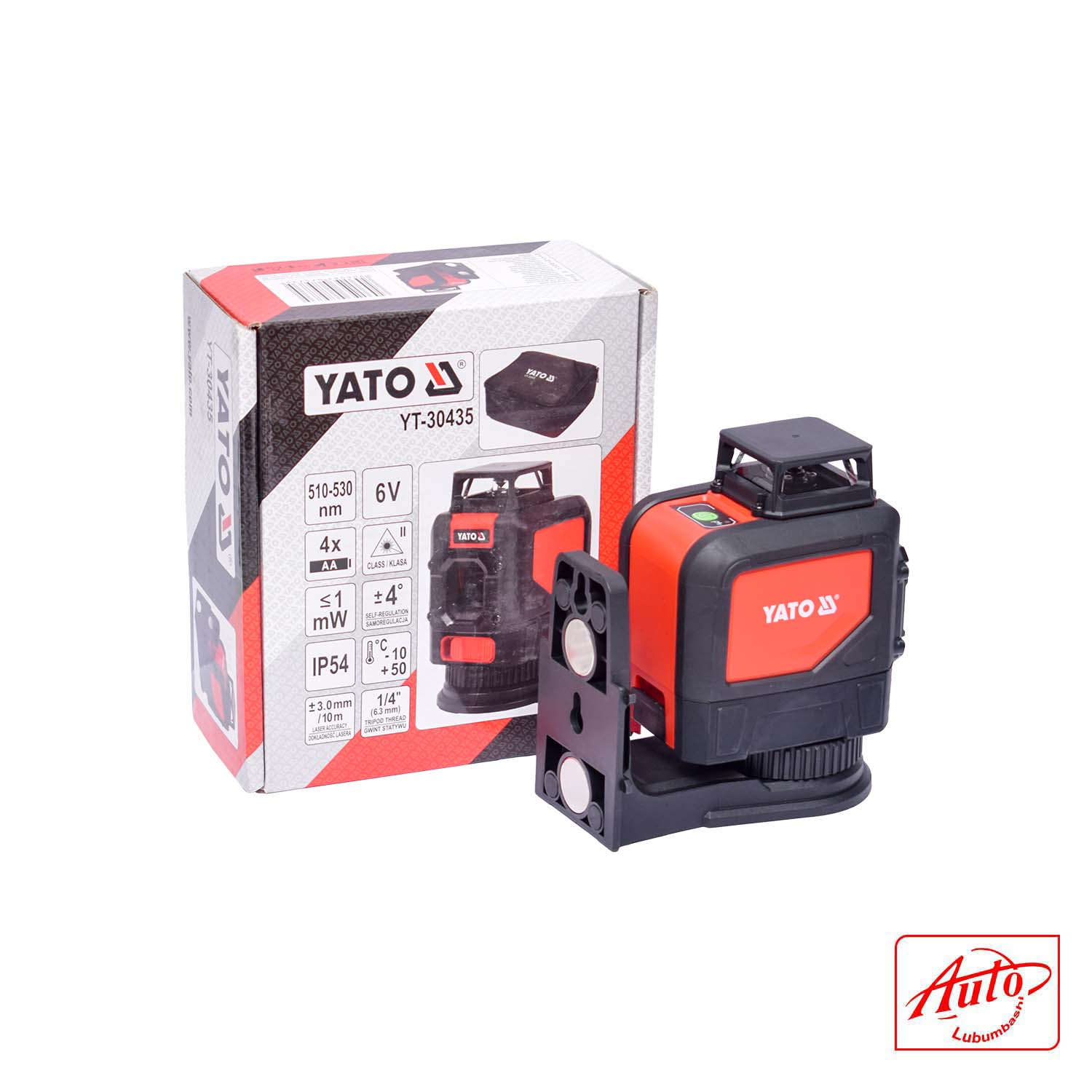 YATO YT-30435 – 5 Line Green Laser – 10m – Image 2