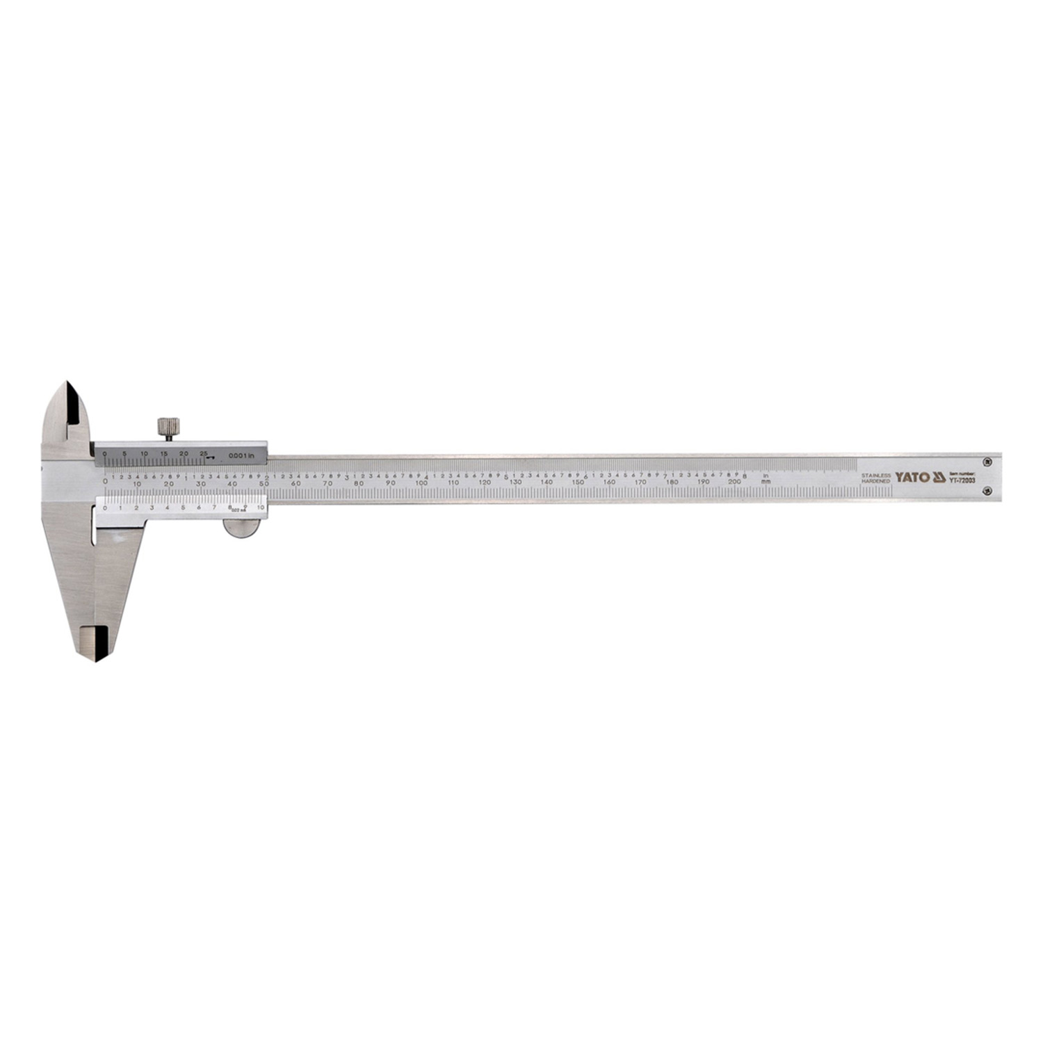 YATO YT-72003 – Vernier Caliper – 200 mm - Image 2
