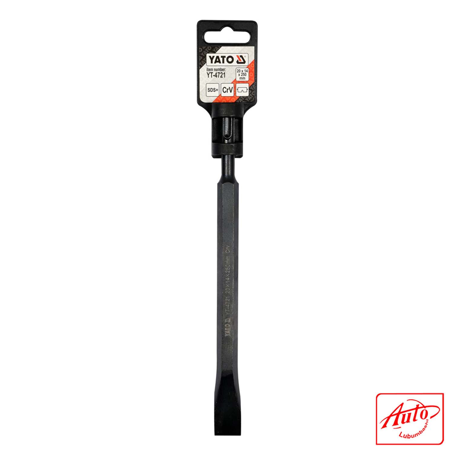 Yato – YT-4721 Flat Chisel SDS+ 20×14×250 mm, CrV – Image 2