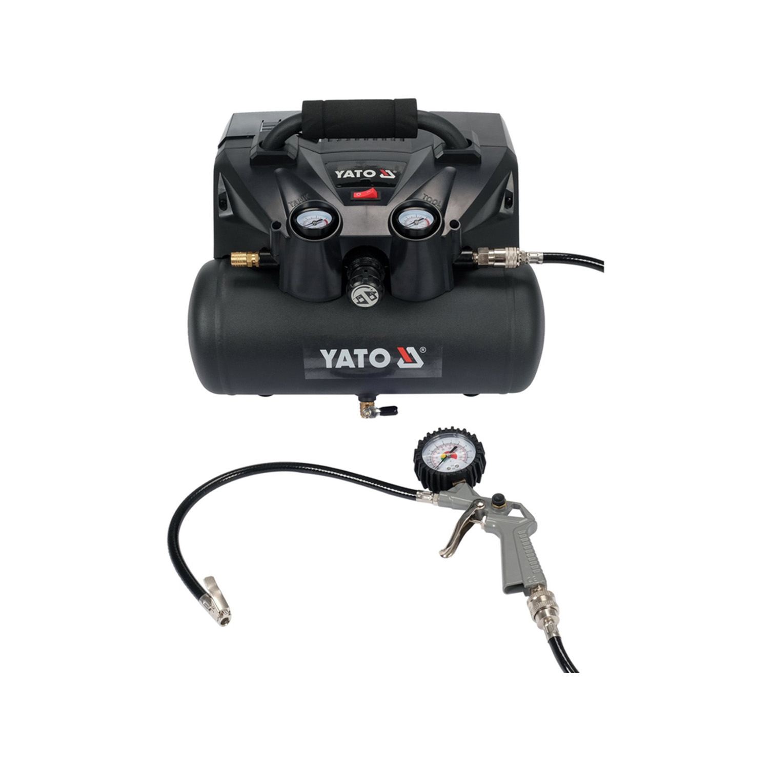 Battery Air Compressor 36 V, 8 bar, 98 l/min (2x 3 Ah Li-Ion) – Image 3