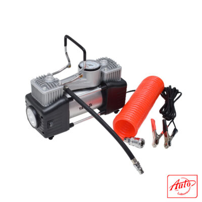 Car Air Compressor with LED Light (250 W, 12 V, 60 l/min)