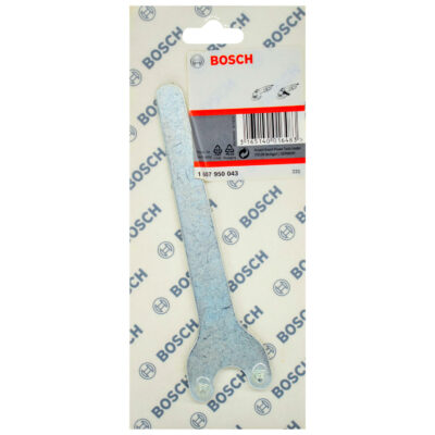 Two-Hole Spanner for Angle and Straight Grinders