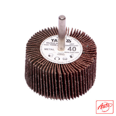 Splined Flap Wheel (Ø 60x30x6 mm, P40)
