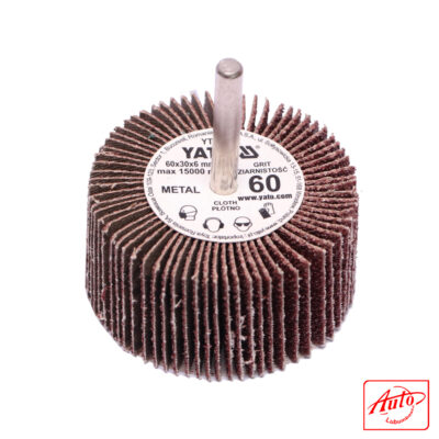 Splined Flap Wheel (Ø 60x30x6 mm, P60)