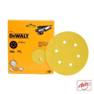 Sanding Disc (150 mm, 180 Grit, 8 Hole, 10 Pack)