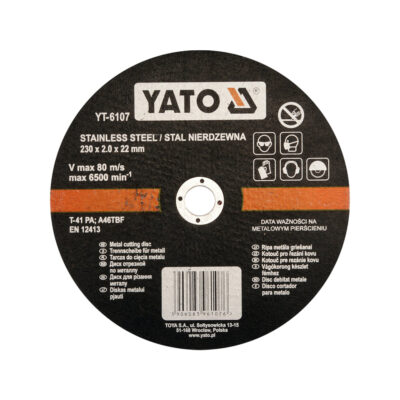 Inox Cutting Disc (230 × 22 × 2.0 mm)