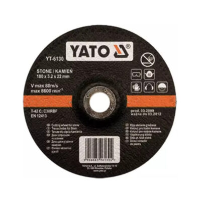 YATO – YT-6130 Metal Cutting Disc (180 × 22 × 3.2 mm)
