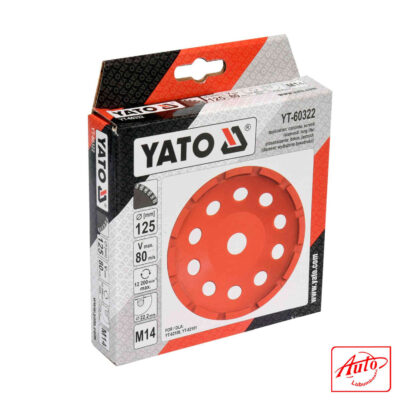 Yato – YT-60322 Diamond Grinding Cup (125 mm, M14)
