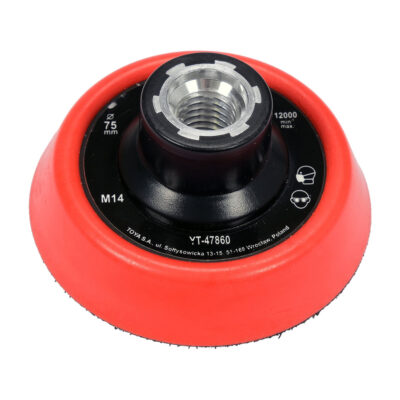 Yato – YT-47860 Hook and Loop Backing Pad 75 mm M14