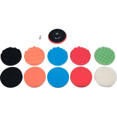 Polishing Pad Kit (150 mm, M14, 12 pcs)