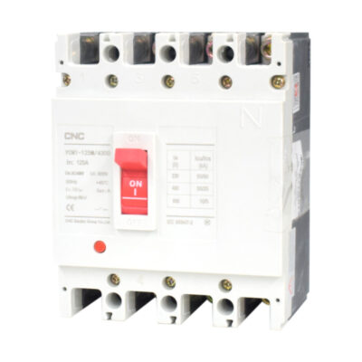 CM1 Molded Case Circuit Breaker – YCM1-125M (4-Pole, 125A)