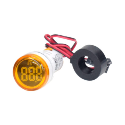 CNC – Indicator Ammeter AD16-22DA (22mm, 0–100A, Yellow LED)