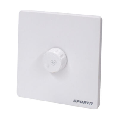 Sparta Electrical – CN80 Series Rotary Fan Dimmer (500W, Square Shape)