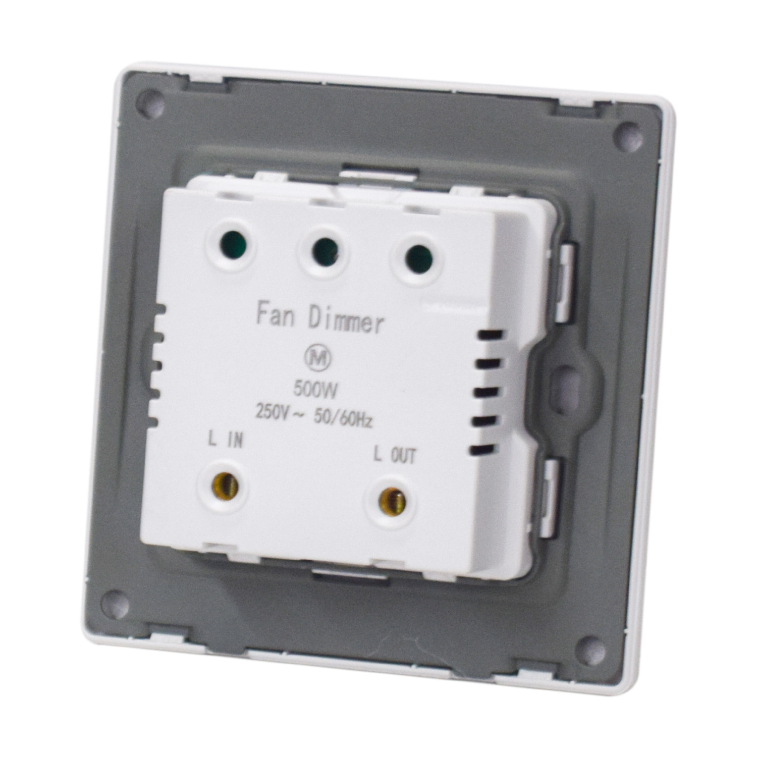 Sparta Electrical – CN80 Series Rotary Fan Dimmer (500W, Square Shape) – Image 3