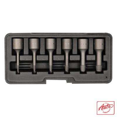 Bolt Extractor Set 3/8", 6 pcs
