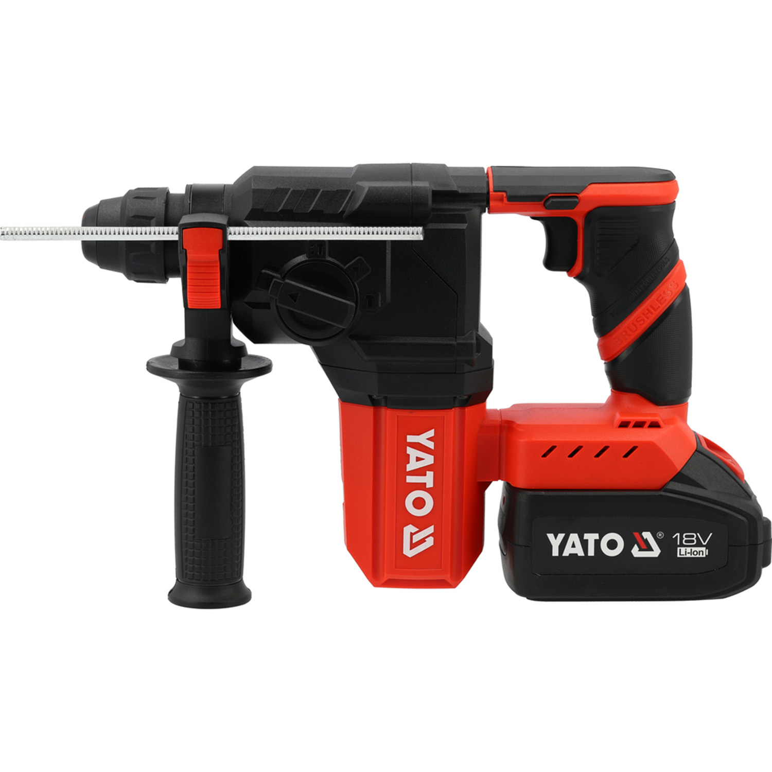 Brushless Rotary Hammer (18 V, SDS-Plus, 2.5 J, 2× 4 Ah batteries) – Image 21