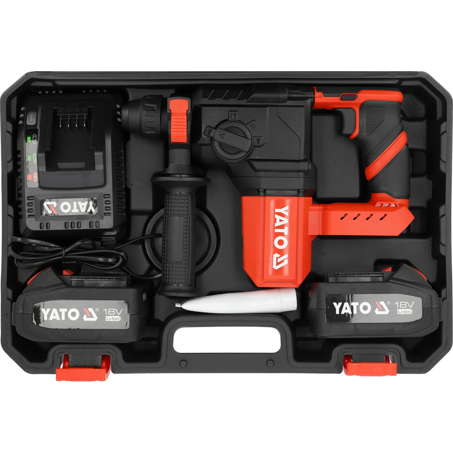Brushless Rotary Hammer (18 V, SDS-Plus, 2.5 J, 2× 4 Ah batteries) – Image 18