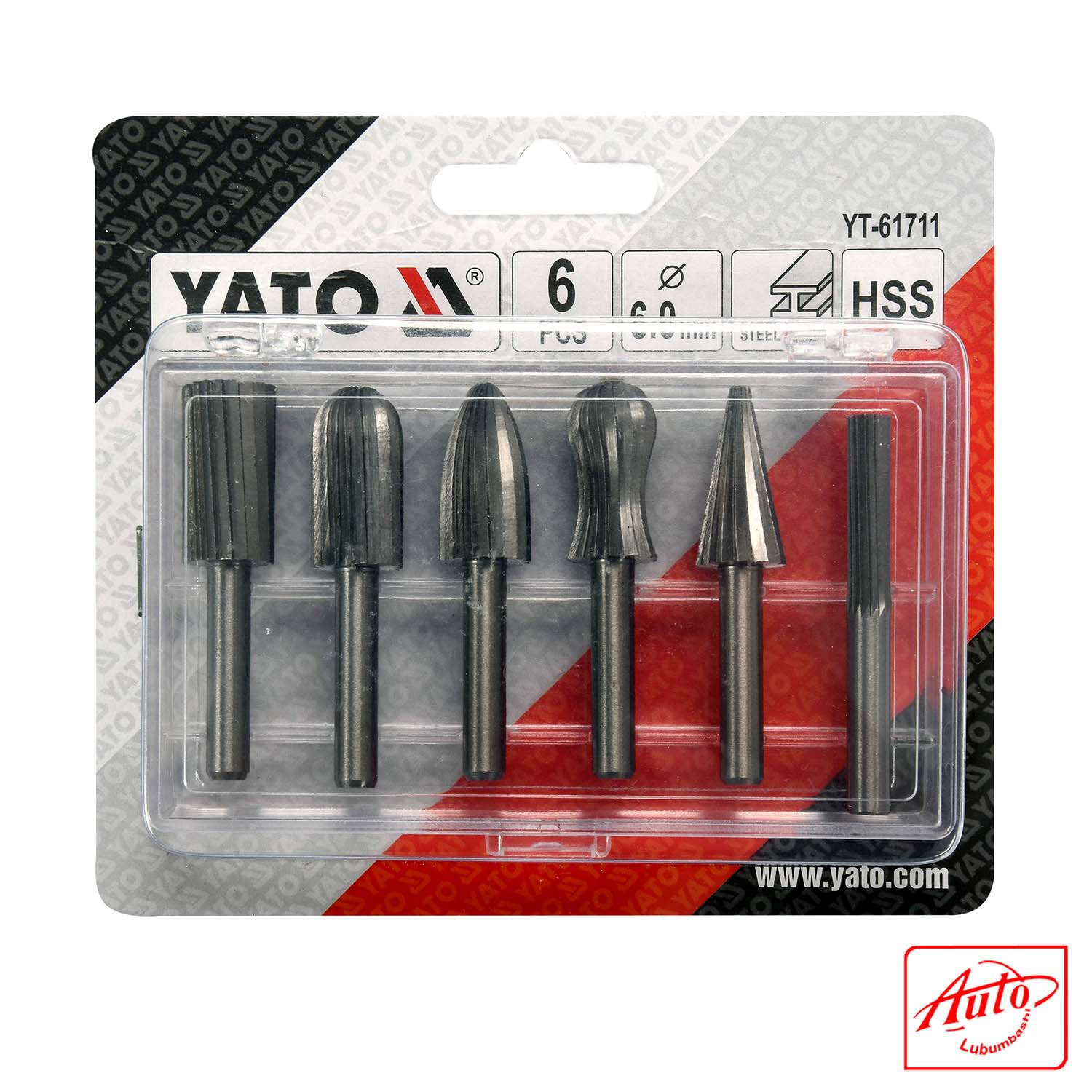 Set of 6PCS Rotary Files for Metal - Image 2