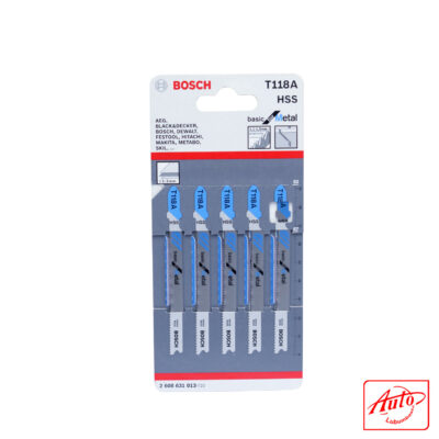 Basic for Metal Jigsaw Blade (92 mm, Tooth Pitch 1.1–1.5 mm, HSS)