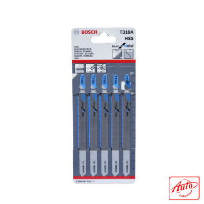 Basic for Metal Jigsaw Blade (132 mm, Tooth Pitch 1.2 mm, HSS)