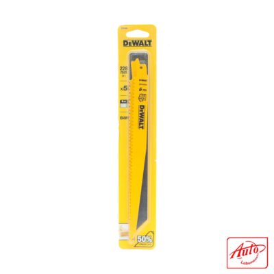 Reciprocating Saw Blade (228 mm, 6 TPI, Bi-Metal, 5 pcs)