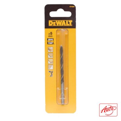 DeWalt – DT4503-QZ Brad Point Drill Bit Ø3 mm (Round Shank, 46 mm Working Length, 70 mm Overall Length)