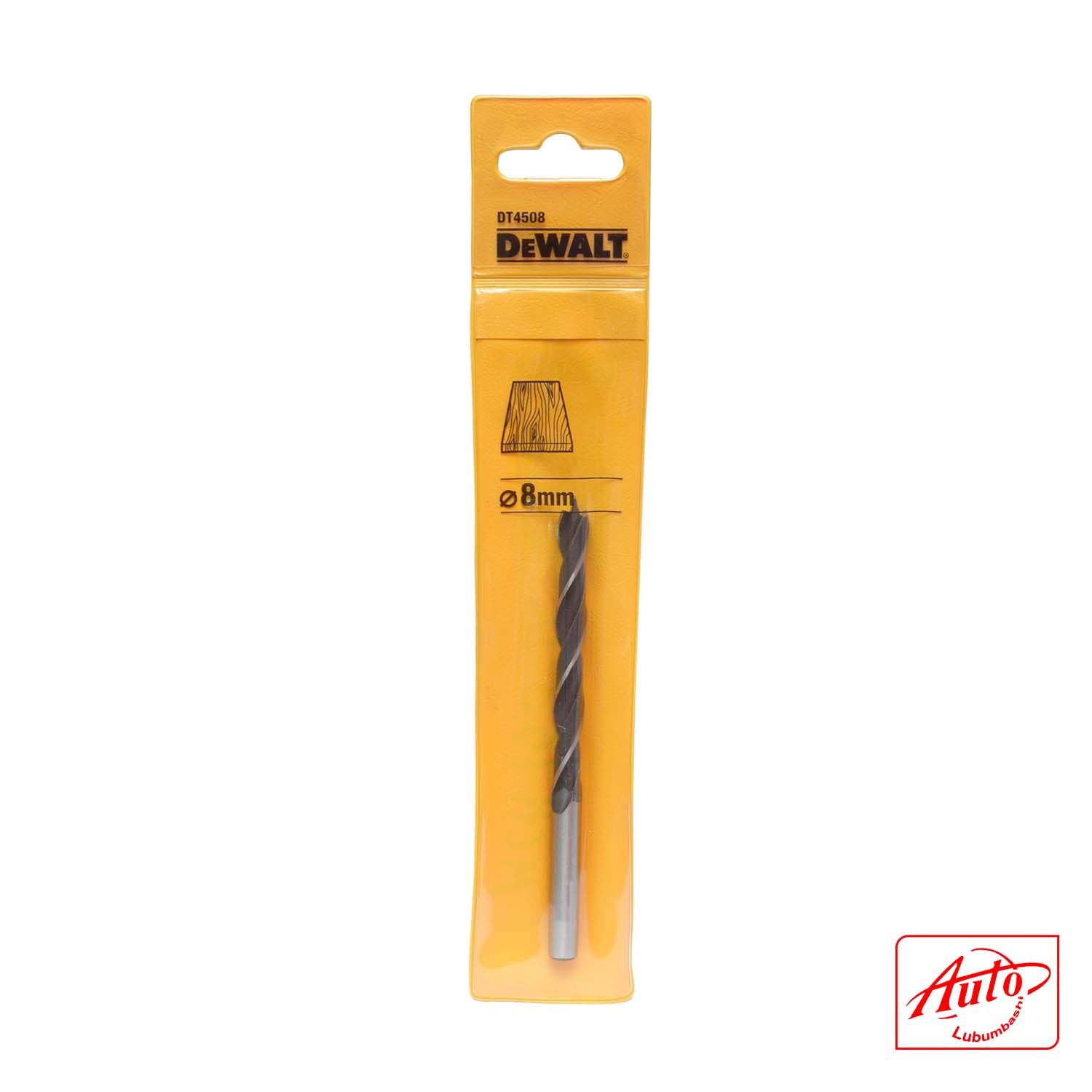 Brad Point Drill Bit Ø8 mm (Round Shank, 80 mm Working Length, 120 mm Overall Length) - Image 2