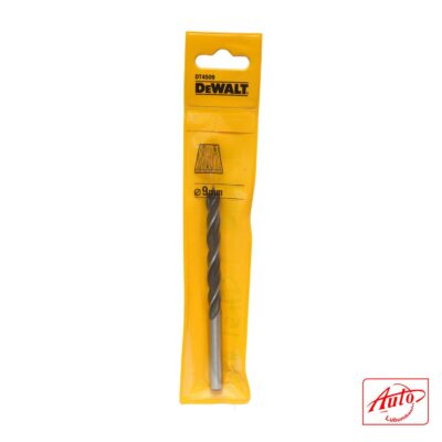 DeWalt – DT4509-QZ Brad Point Drill Bit Ø9 mm (Round Shank, 84 mm Working Length, 130 mm Overall Length)