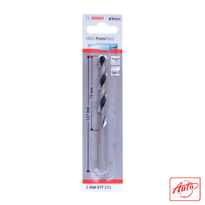 Bosch – HSS Twist Drill Bit PointTeQ Ø8 mm