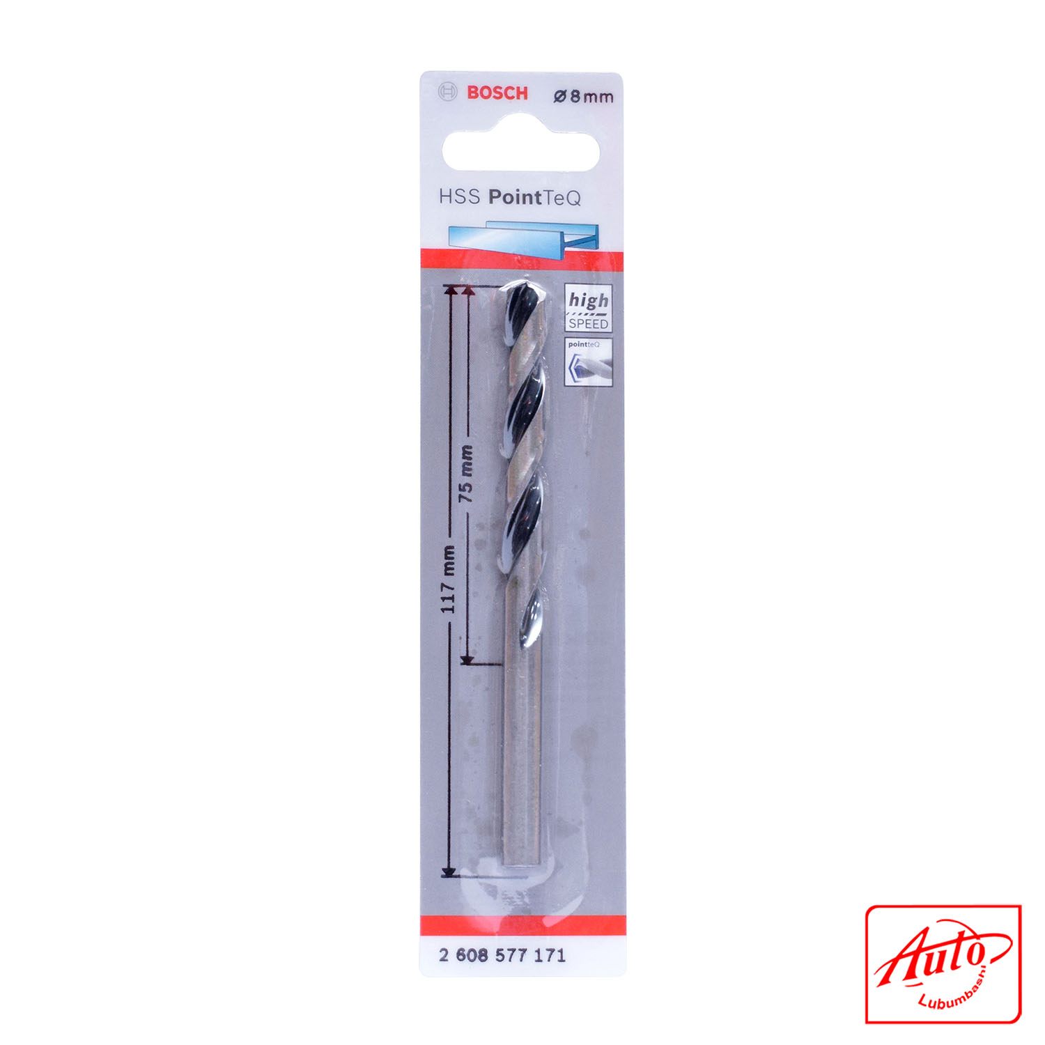 Bosch – HSS Twist Drill Bit PointTeQ Ø8 mm - Image 2