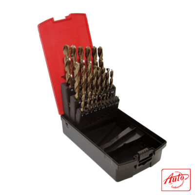 Yato – YT-44676 Twist Drill Bit Set HSS-TiN 25PCS Ø1–13 mm (Hex Shank, DIN 338)