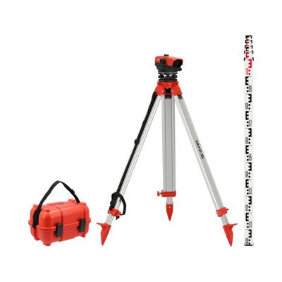 Auto Level 32x IP66 + Rod + Tripod Set