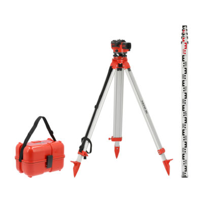 Auto Level 32x + Rod + Tripod Set (IP54)