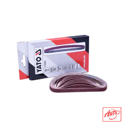 YATO – YT-09745 Sanding Belt (10 pcs, 10 × 330 mm, P100)