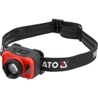 Rechargeable Headlamp 600 Lm with Motion Detector (IP65, 4 Modes)