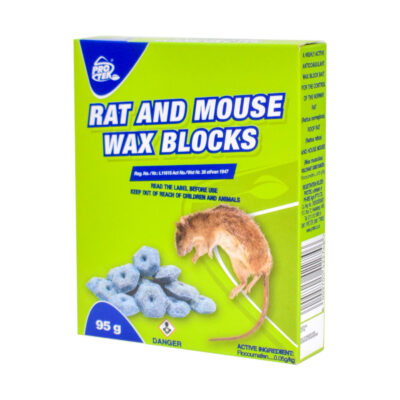 Protek – Rat and Mouse Wax Blocks (95g, Kill All Range)