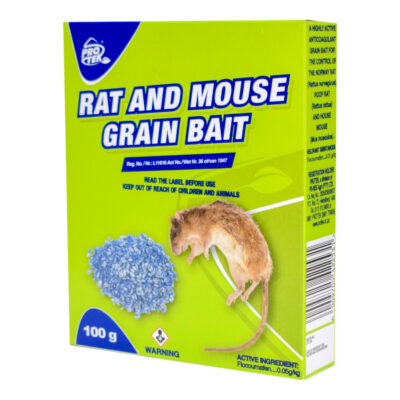 Protek – Rat and Mouse Grain Bait (100g, Rodex Range)