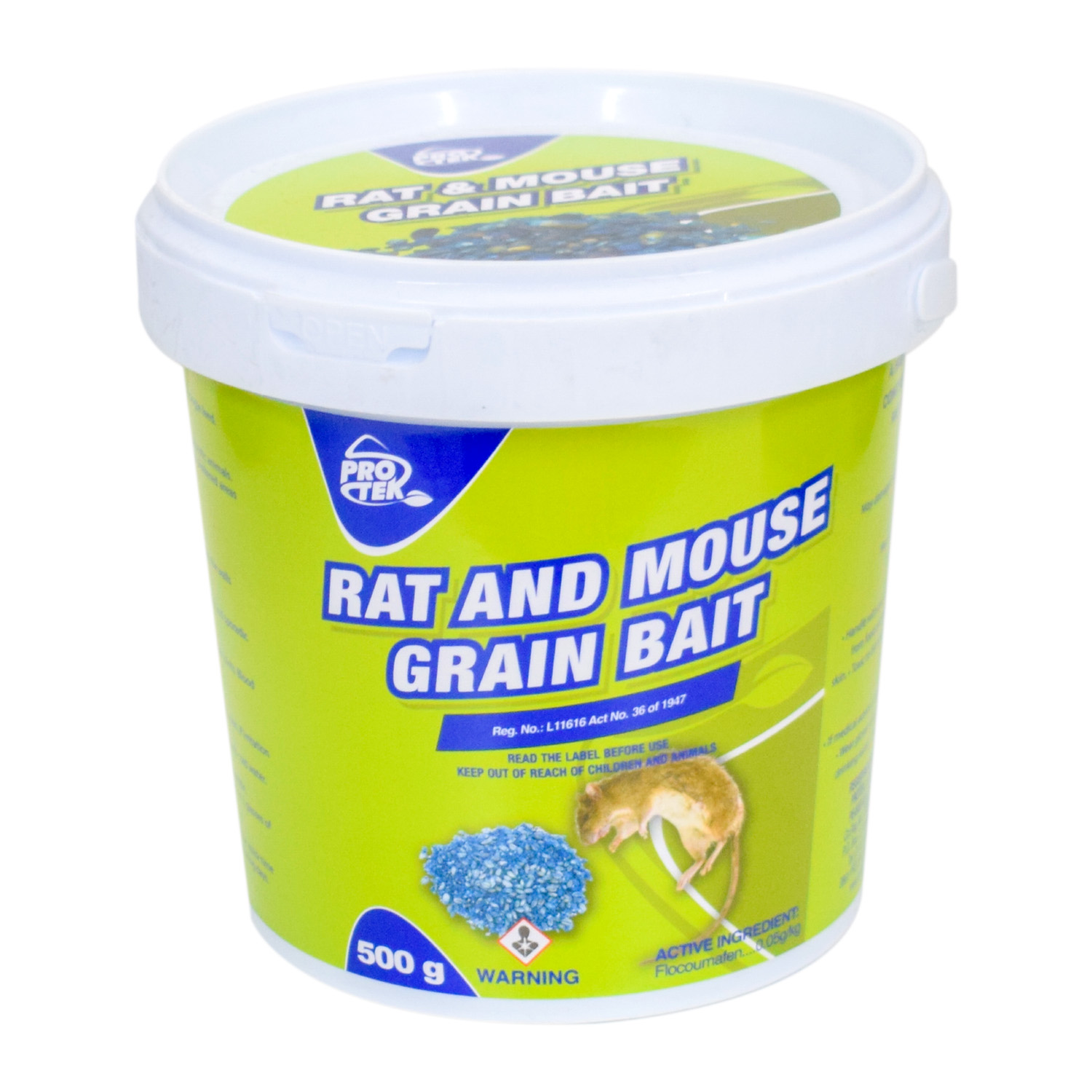Protek – Rat and Mouse Grain Bait (500g, Rodex Range) - Image 2