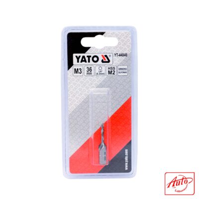 Yato – YT-44840 Combined Drill Tap M3 HEX