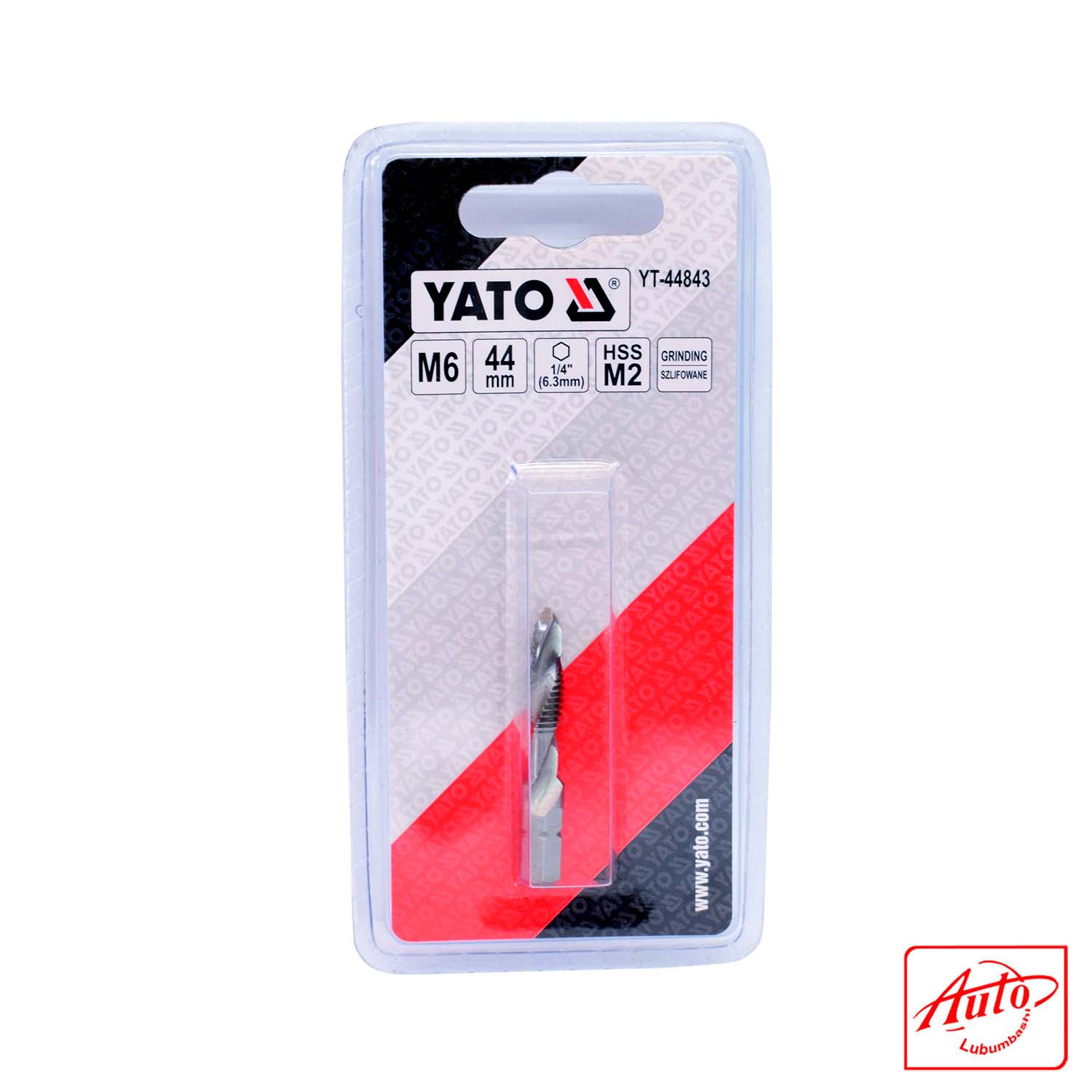 Yato – YT-44843 Combined Drill Tap M6 HEX - Image 2