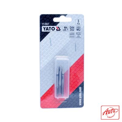 Hand Tap Set HSS M2, M4 (3 pcs)