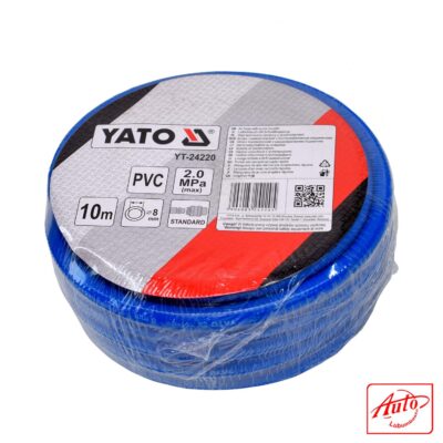 PVC Air Hose with Coupling 8 mm × 10 m