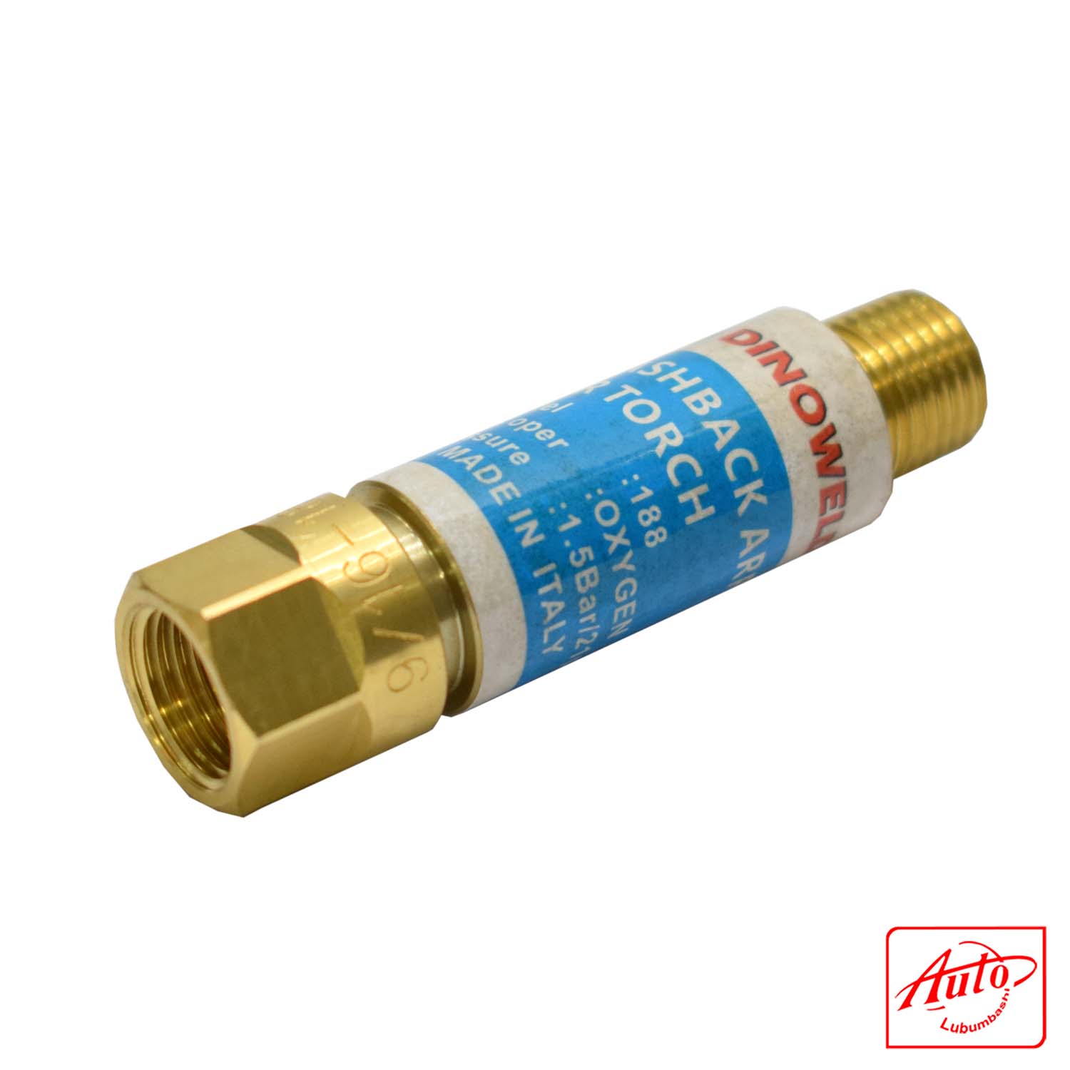 Oxygen Flashback Arrestor – Torch End – Model 188 – 9/16-18 B Size - Image 2