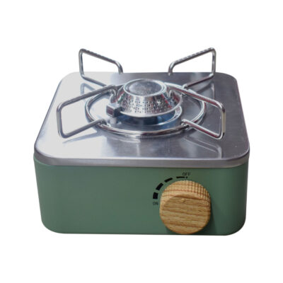 Portable Mini Camping Gas Stove, 2,800W, Butane (21.5 × 19 × 9.5 cm)