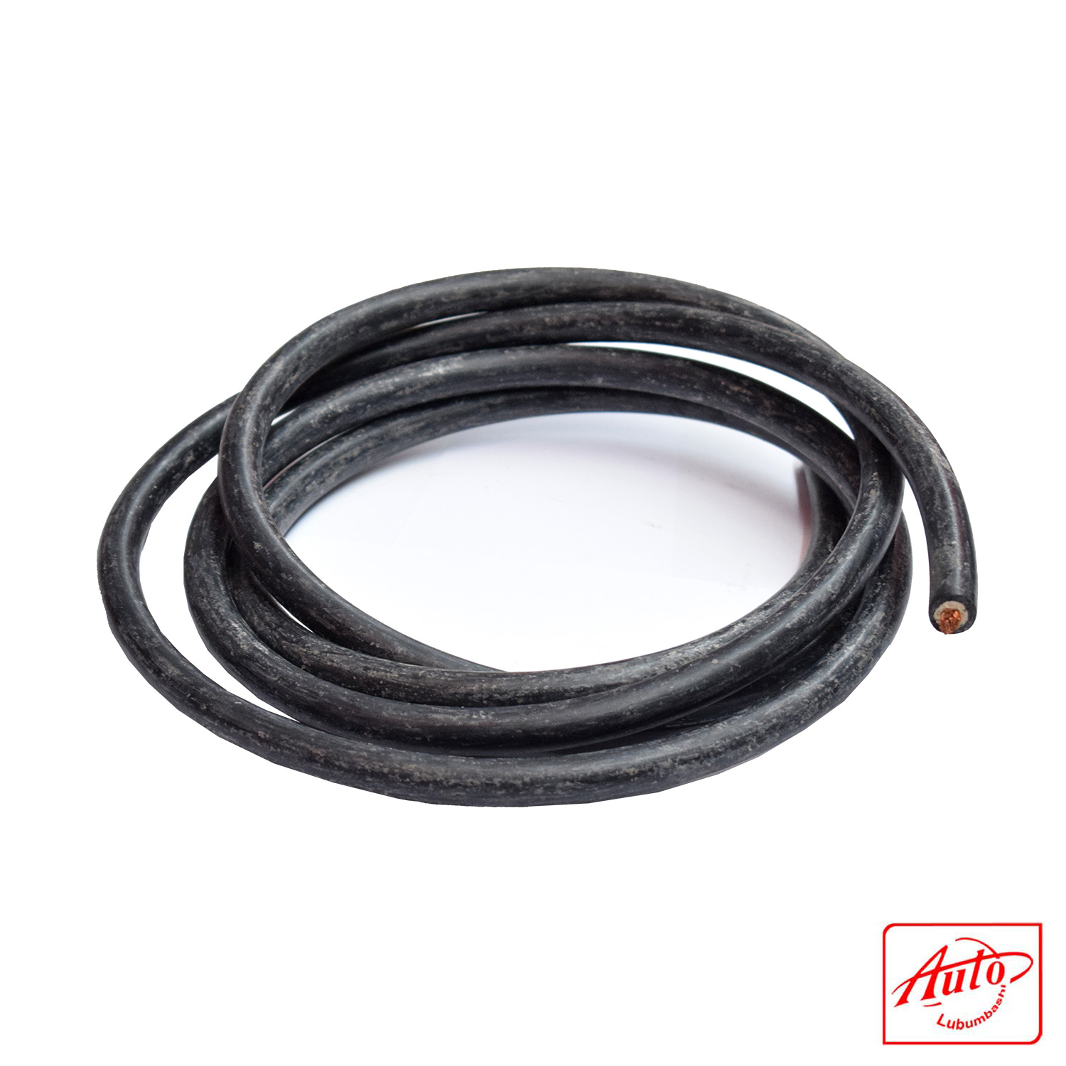 Black 35 mm² Copper-Rubber Welding Cable – Flexible Heavy-Duty Conductor – 1 m – Image 2