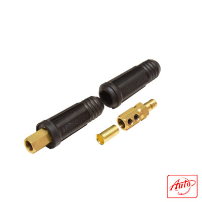 Welding Cable Connector – Rubber/Brass, Male, CR 50–70 mm²