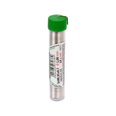 Lead-Free Solder in Phial (1 mm, 14 g, Sn99.3Cu0.7)