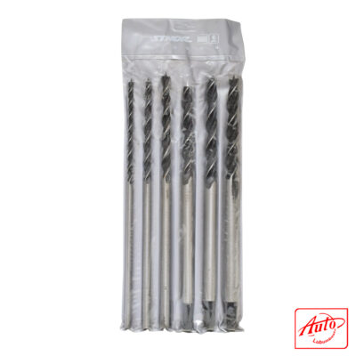 AUGER Drill Bit Set (10–20 mm × 300 mm, 6 pcs)