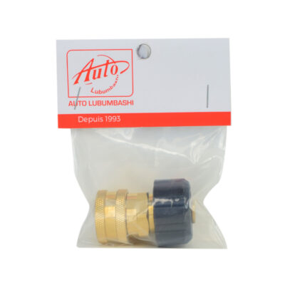 Quick-Connect Adapter – M22 Female to 3/8"– Brass – 300 PSI