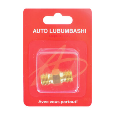 Brass Male-Male Adapter Fitting, Hex Nipple (Union)